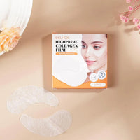 (NET) Collagen Soluble Patches Film Anti Aging Eye Mask 10 pcs