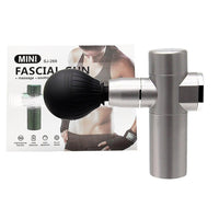 (Net) Muscle Massage Gun, USB Charging Powerful Muscle Percussion Massager Gun Comfortable Relaxing for Relieve Chronic Shoulder and Neck Pain