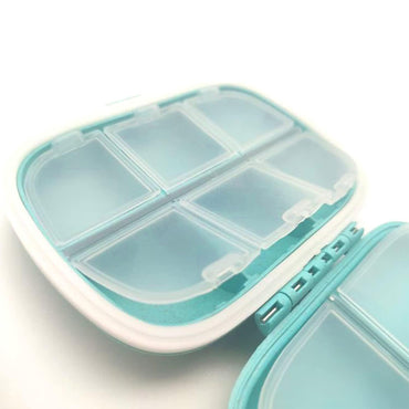 8 Compartments Travel Pill Organizer