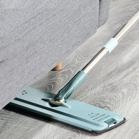 Mop Scratch Cleaning Automatic Spin Mop Bucket Flat Squeeze Hand Free Wringing Magic Microfiber Mop Home Floor Cleaning Mop / 406768