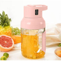 (Net) Tonton Juicer Cup, Portable Blender for Shakes and Smoothies, USB Rechargeable / DDT-01