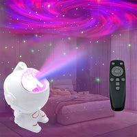 ( NET ) Astronaut Galaxy Projector with Remote Control For Gifts,Baby Adults Bedroom Gaming Room Home and Party