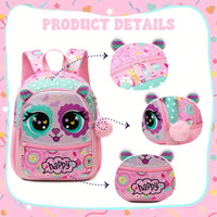(NET) Girls Smiggle Rose Cat Backpack