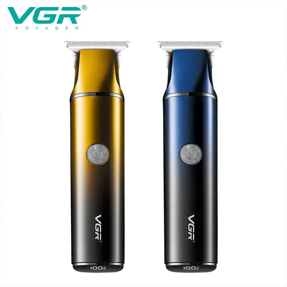 (NET) VGR Professional Digital Display Rechargeable cordless Pro Self Haircut Hair Clipper Beard Trimmer / V-986