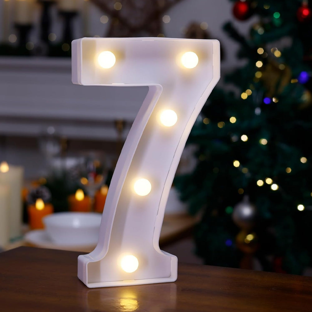 Decoration Numbers LED Light