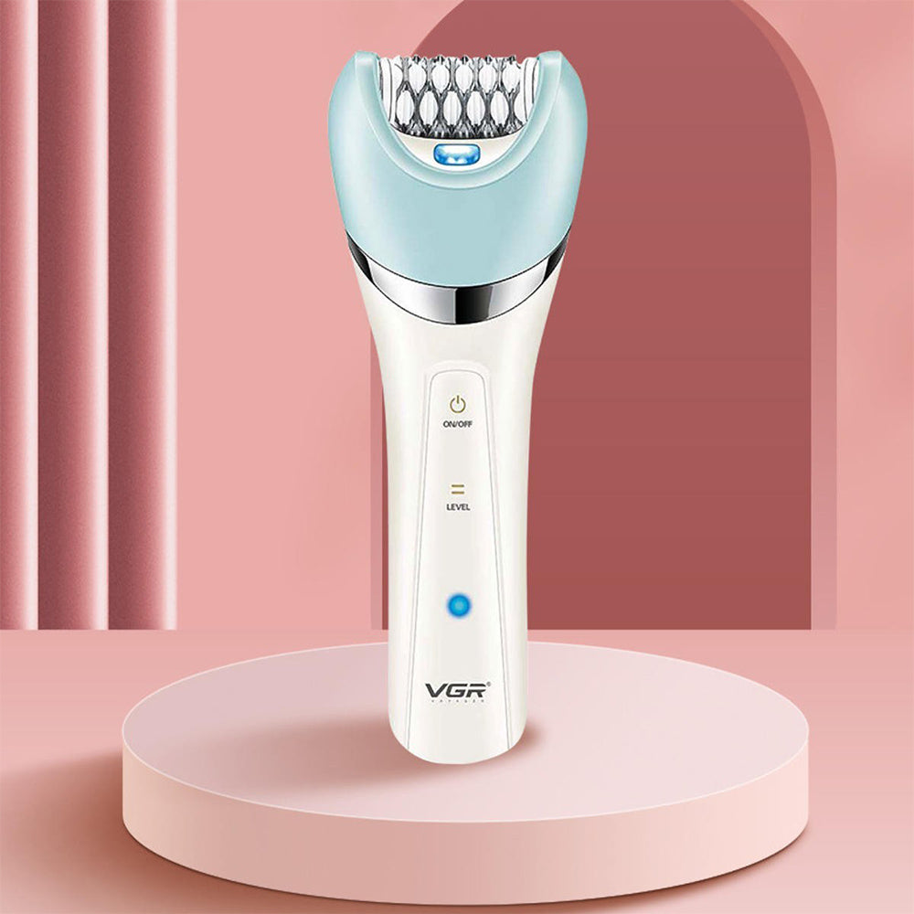 (NET)VGR Epilator for women for body, for face, for armpits, for heels, for depilation, for shaving / V-703