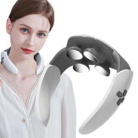 Hot Compress Neck Massager, EMS Pulse, Cervical Massage Machine, Neck Pain Relief, Muscle Relaxation / KH-960