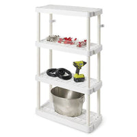 Multi Layers Storage Rack, 4Layers Storage Shelves For Kitchen, Bathroom Organizer, Living Room Organizer