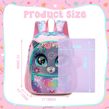 (NET) Tie Die Cat Backpack
