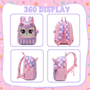 (NET) Unicorn Purple Backpack
