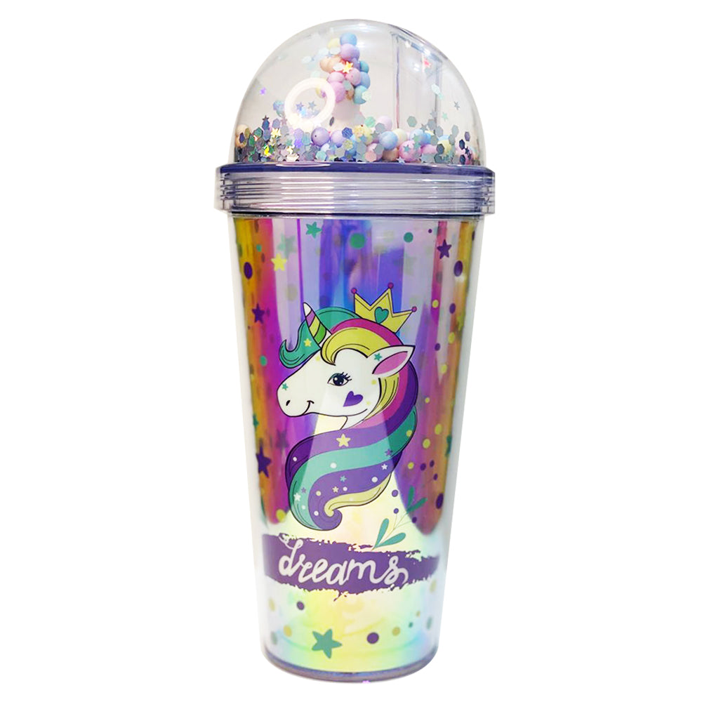 (NET) Unicorn Plastic Cup 400ml