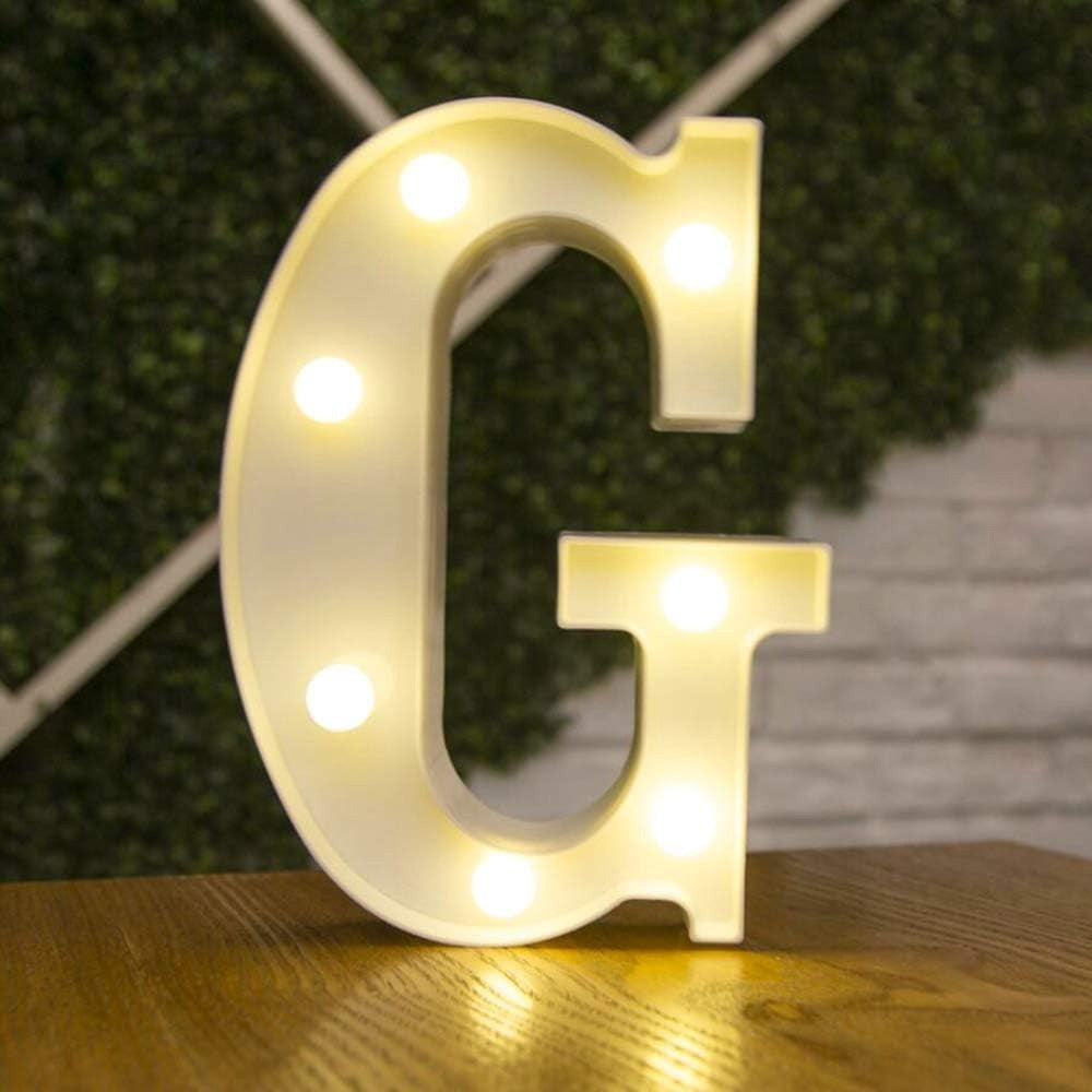 Led Light Alphabet