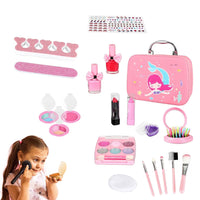 (Net) Nail Art Kit for Kids - Includes Stickers, Press-on Nails, Polishes, and More!