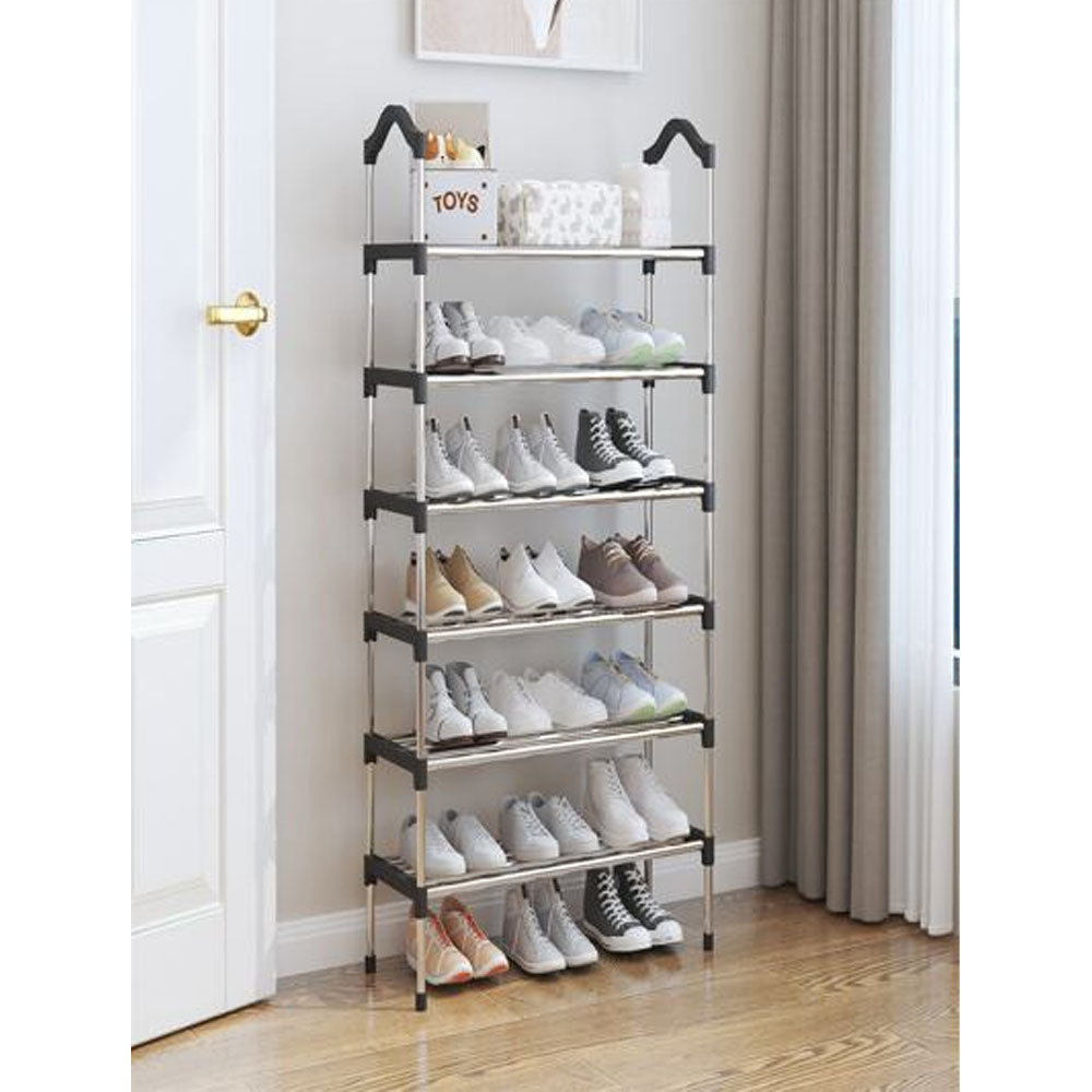 8-Layer Shoe Rack With Handrail - Elevate Your Shoe Organization / YH9906