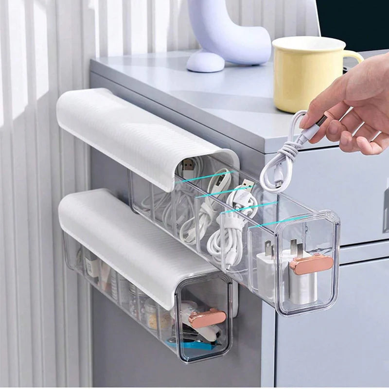 (Net) Transparent Underwear Storage Box Panties Socks Closet Bedroom Organizer