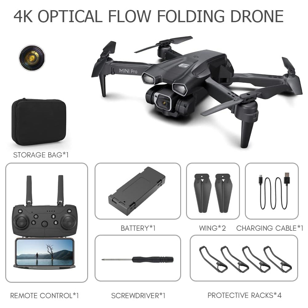 (NET)4K Professional HD Camera Drone for Adult