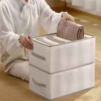 (net) Clothes Organizer 8 Divisions With Handle