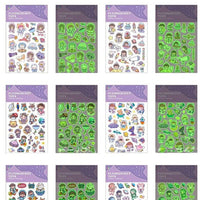 Fluorescent Space Stickers / 789519