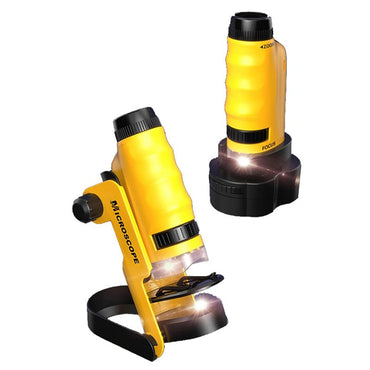 Portable Hand-Held Microscope Toys Set