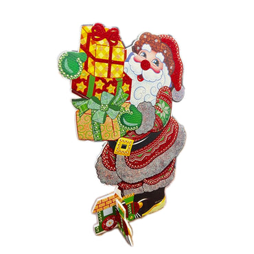 Christmas Foam Decoration With Stand 33 x 25 cm