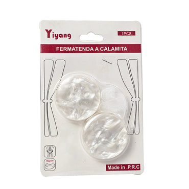 (net) Curtain Magnets Mother of Pearl Style Simple Round Shape 1 Pc