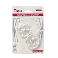 (net) Curtain Magnets Mother of Pearl Style Simple Round Shape 1 Pc