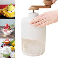 Mini Manual Shaver Portable Ice Maker Beverage Crusher Kitchen Tool Household