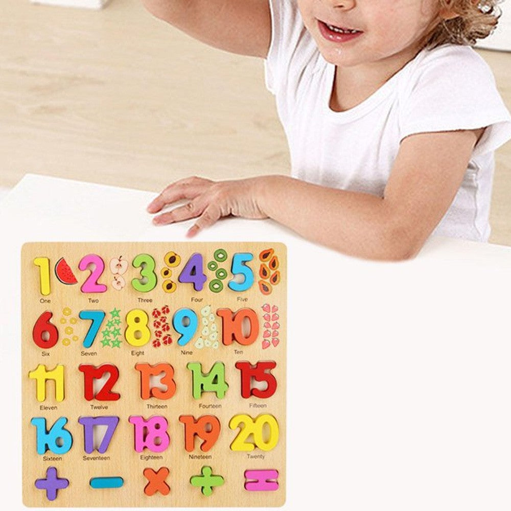 Preschool Alphabet Number Puzzle with Whiteboard - Your Child's Gateway to Early Learning