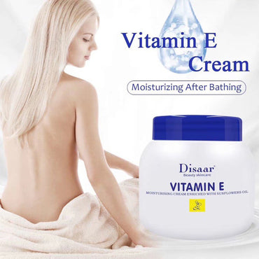 (NET) Disaar Vitamin E Cream Moisturizing Soft Skin Body Lightening Cream 250ML / DS51965