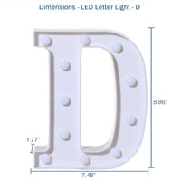 (NET) Led Light Alphabet