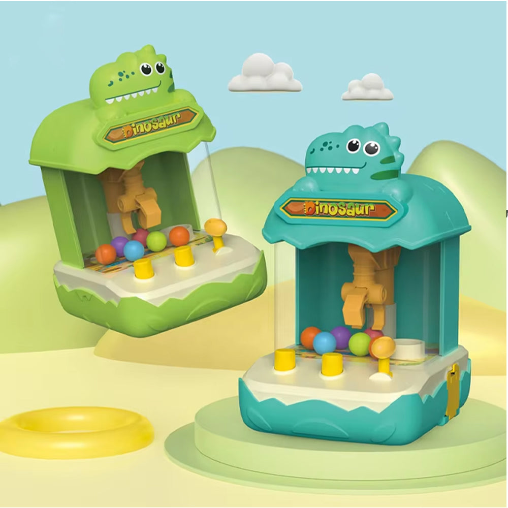 Mini Dinosaur Arcade Game with Colorful Balls