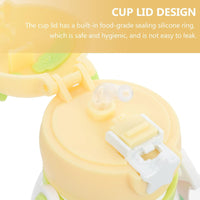 Plastic Bottle With Straw / KN-6