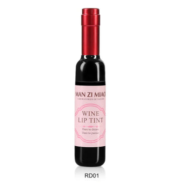 (NET) Liquid Lipsticks Wine Bottle Waterproof Lip