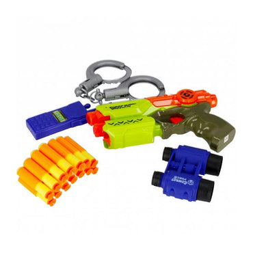 Manual Soft Bullet Gun with Educational Play Set