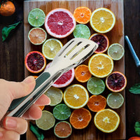 (net) Stainless Steel Kitchen Tongs