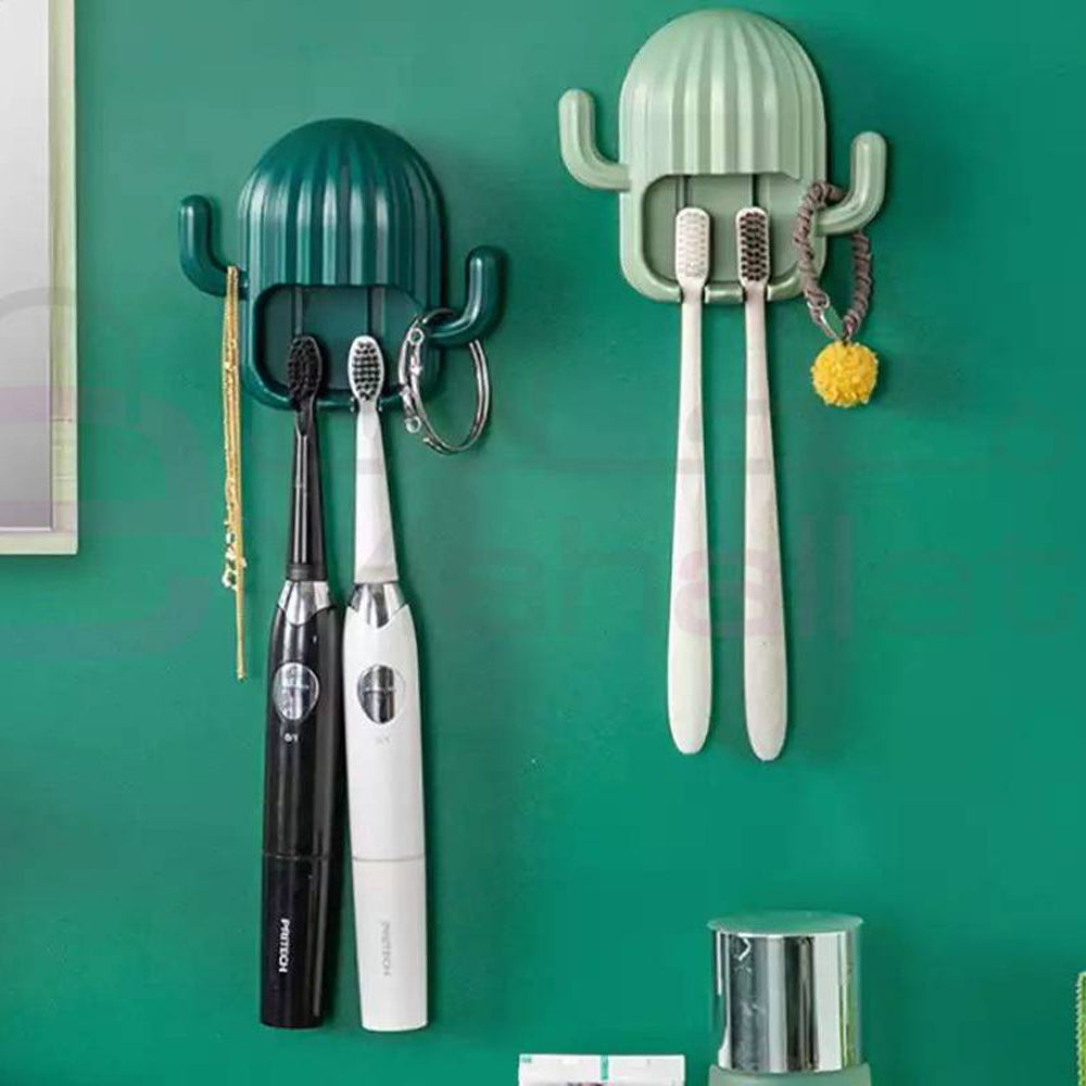 Cactus Shape Toothbrush Holder