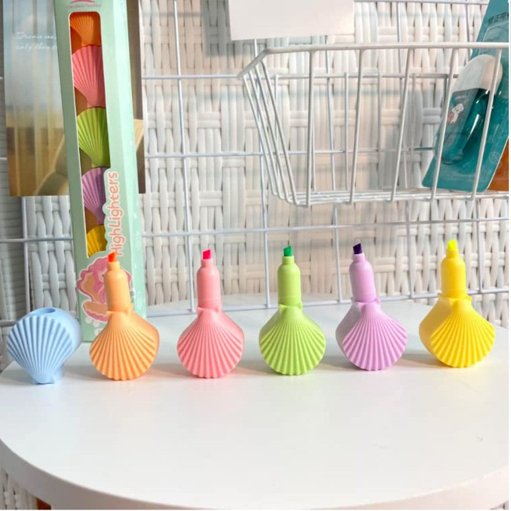 Quirky Sea shell Shape Highlighter / 881061