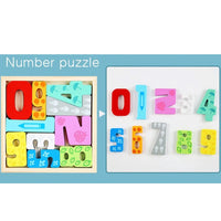 Versatile Wooden Toddler Jigsaw Puzzle Blocks