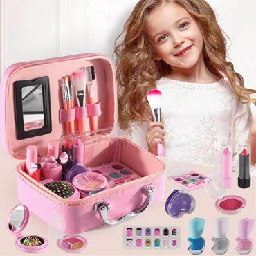 (Net) Nail Art Kit for Kids - Includes Stickers, Press-on Nails, Polishes, and More!