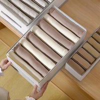 (net) Clothes Organizer 8 Divisions With Handle