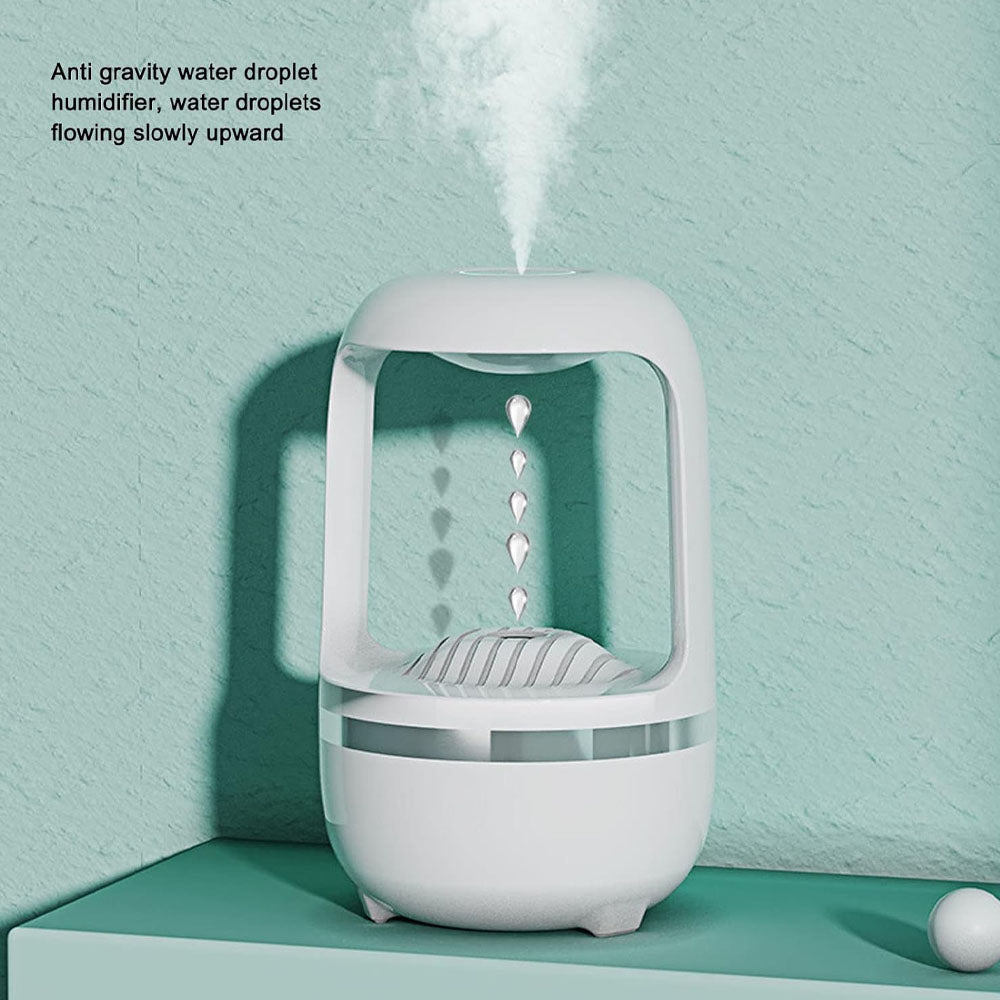 (Net) Anti Gravity Water Drop Humidifier Great Room Smart Humidifier Water Droplet / QC-8054