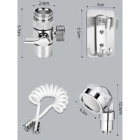 Set ABS Showerhead Set, Handheld Shower Sprinkler Set For Bathroom