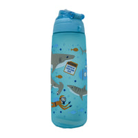 Plastic Water Bottle With Straw 800 ML