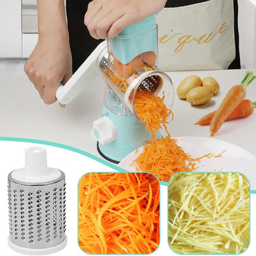 (Net) Tabletop Drum Grater Shredders & Slicers - Your Multifunctional Manual Vegetable Wizard