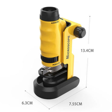 Portable Hand-Held Microscope Toys Set