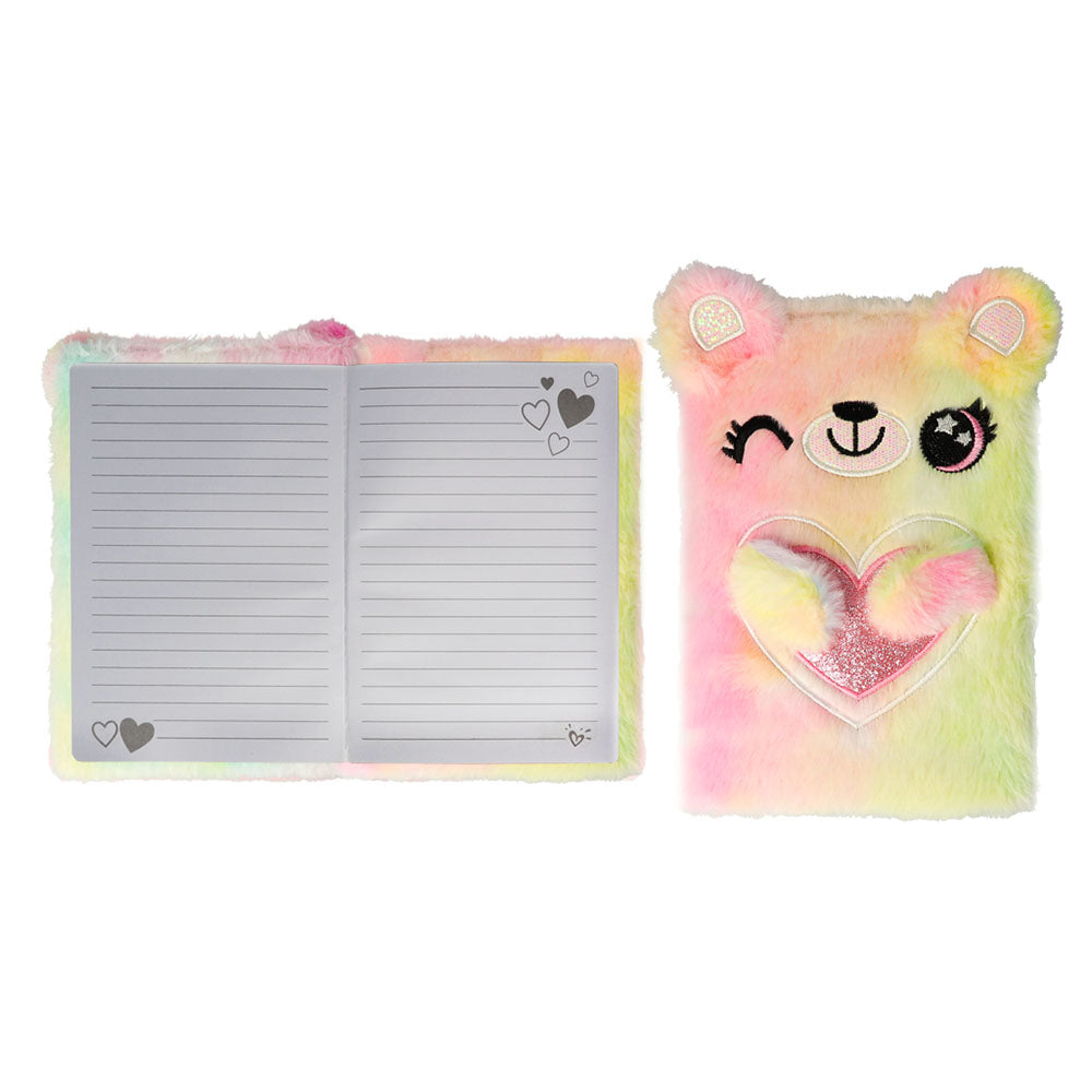 Cute Cartoon Plush Notebook