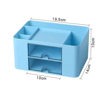 Plastic Table Organizer Simple White Office Desk