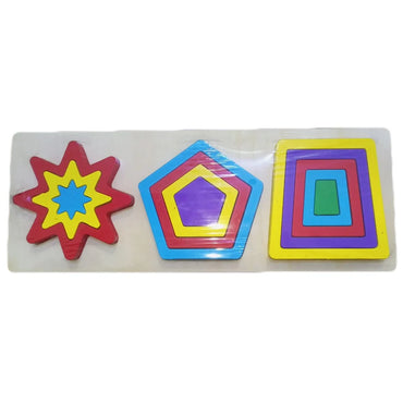 Wooden Shape Matching Board