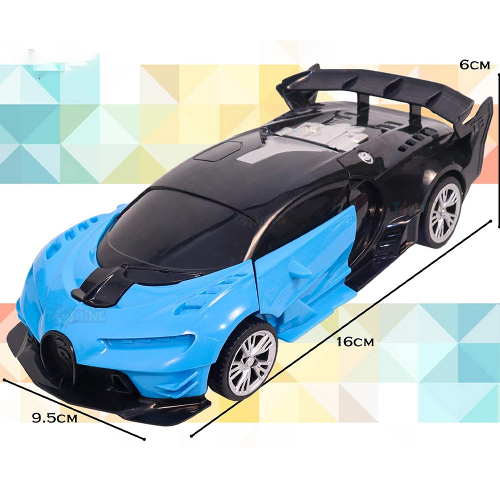 Remote Control Car to Robot Transforming Car Toy