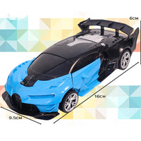 Remote Control Car to Robot Transforming Car Toy